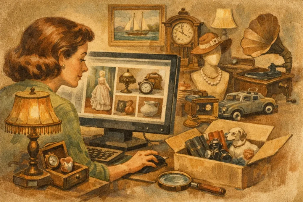 Buying Estate Sale Collectibles Online