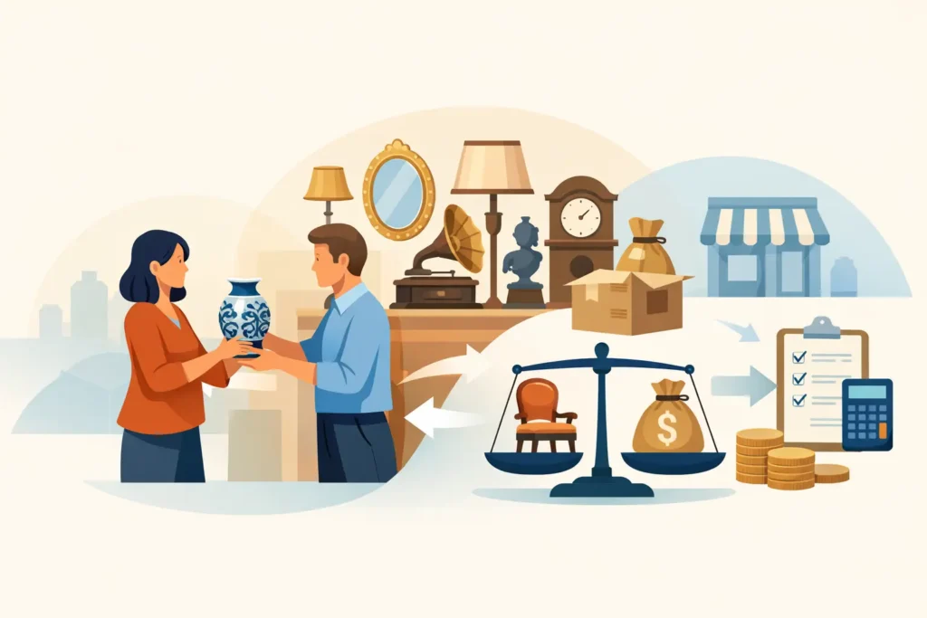 How Consignment Works for Antiques