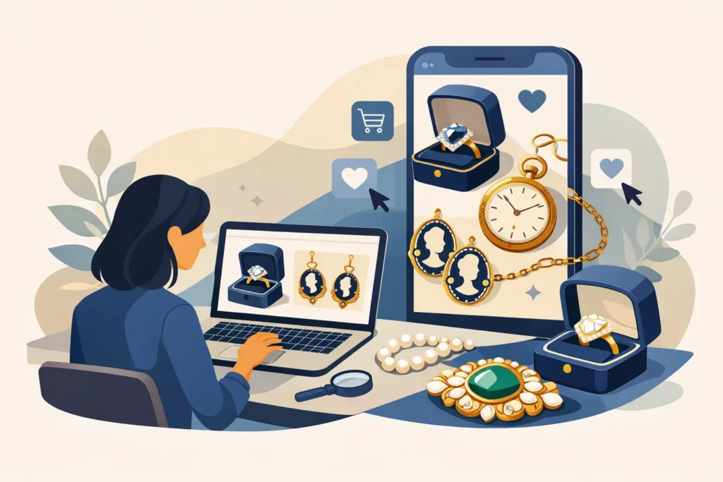 How to Buy Real Vintage Jewelry Online