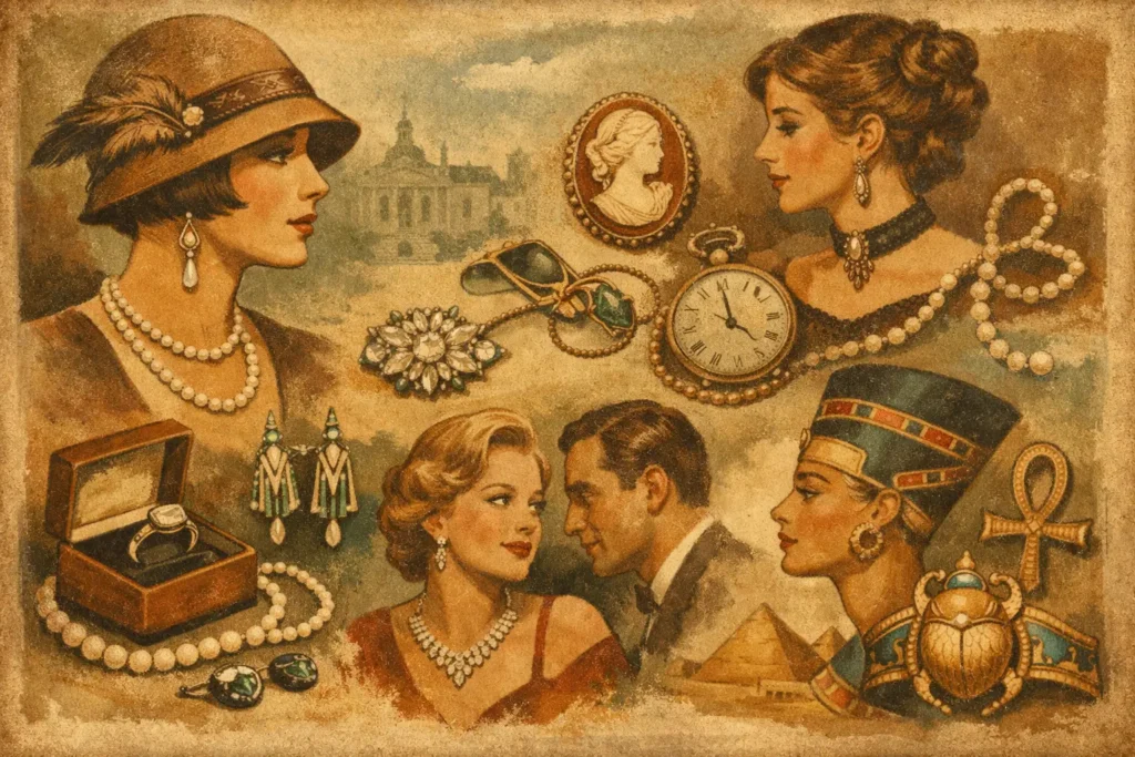 A Guide to Collectible Jewelry Eras