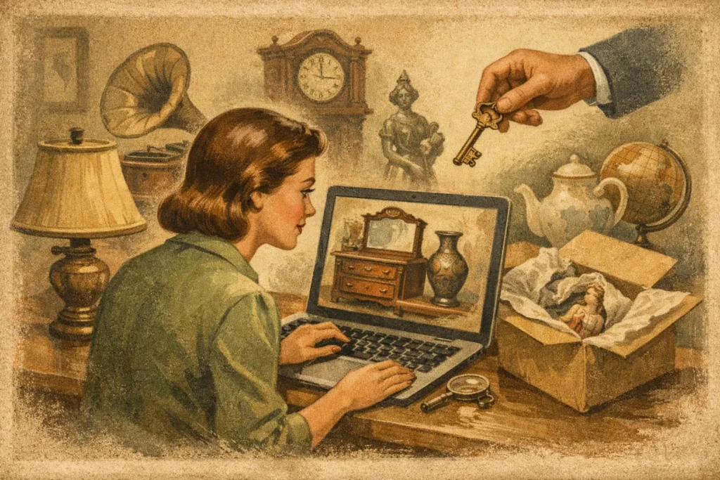 Buying Antiques Online Safely: Smart Tips