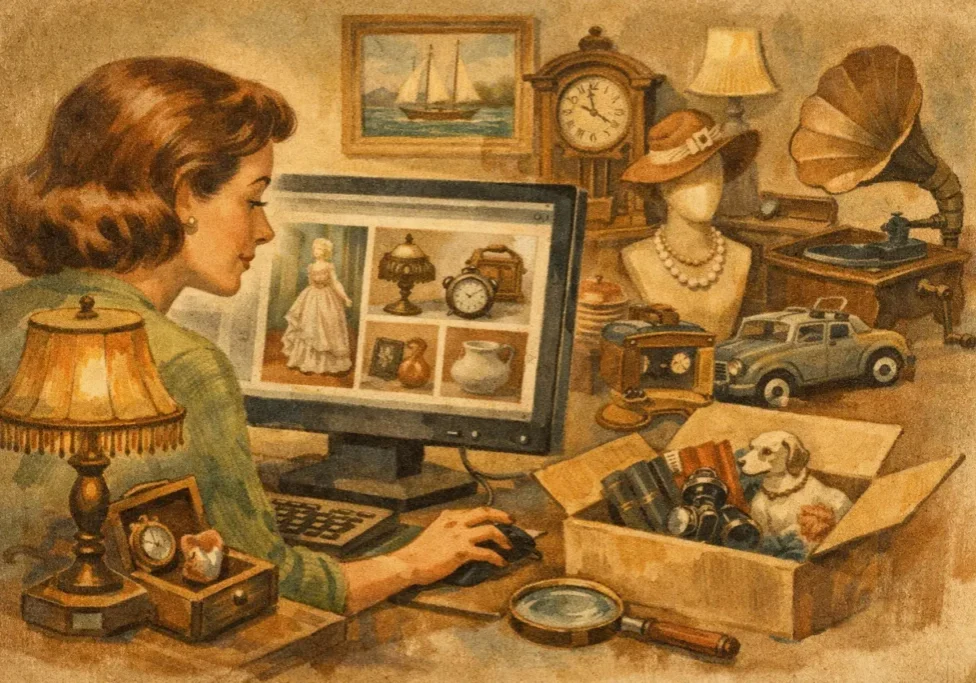 Buying Estate Sale Collectibles Online