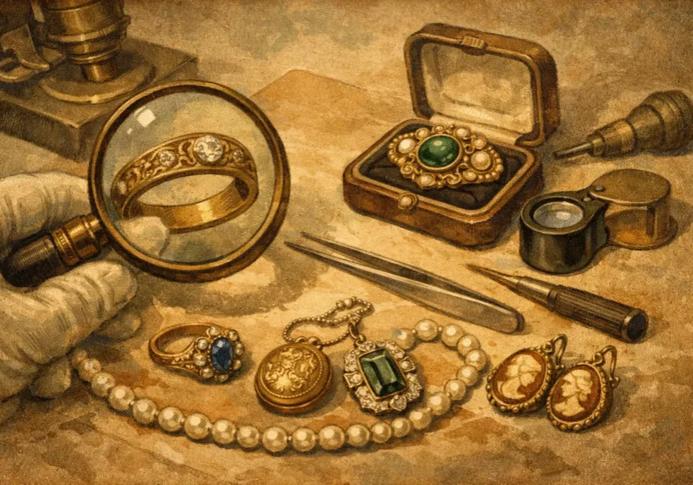 Guide to Antique Jewelry Markings