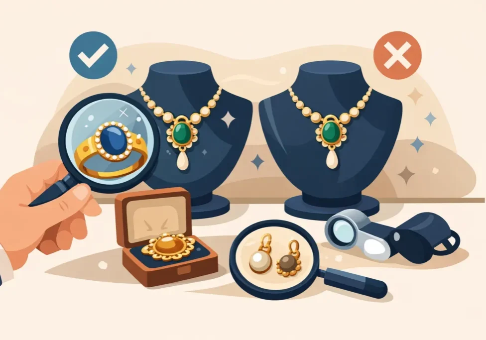 How to Spot Fake Vintage Jewelry Fast